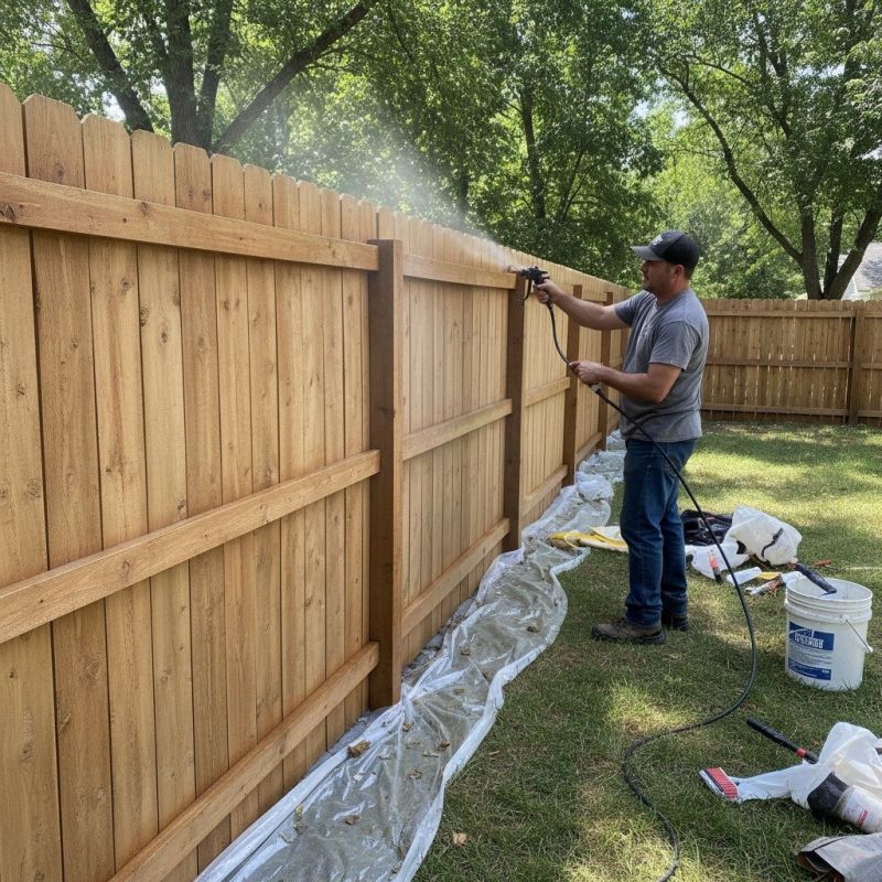 Cedar Fence Sealing in Bellevue, WA