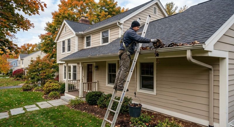 Eavestrough Clearing in Fredericksburg, VA