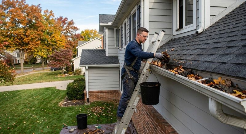 Gutter Leaves Removal in Baltimore, MD