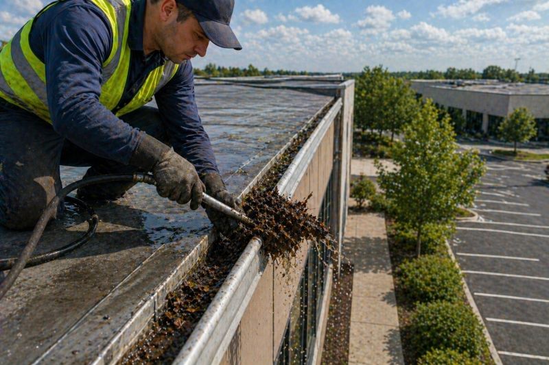 Commercial Gutter Cleaning in Denver, CO