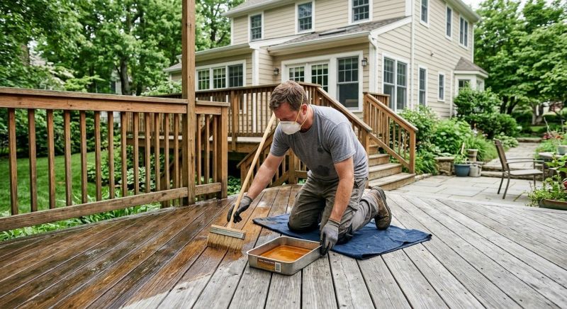 Concrete Deck Sealing in Alpharetta, GA