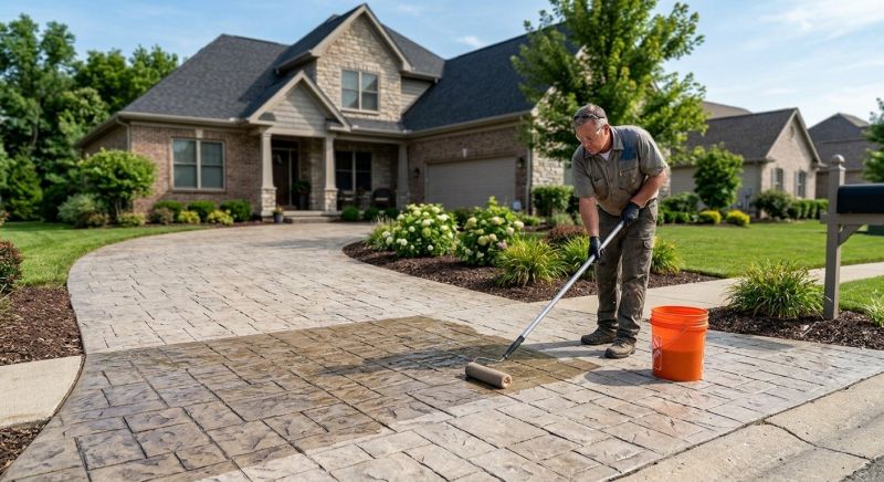 Concrete Driveway Sealing in Gig Harbor, WA