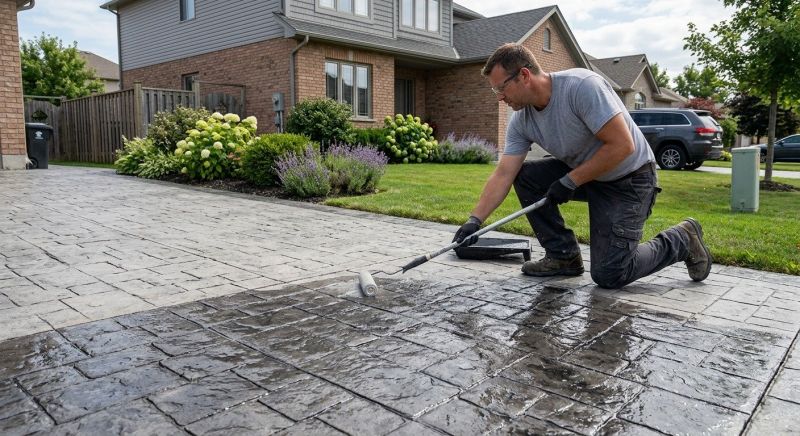 Concrete Driveway Sealing in Bellevue, WA
