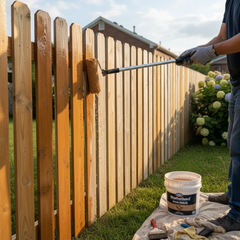Fence Sealing in Alpharetta, GA