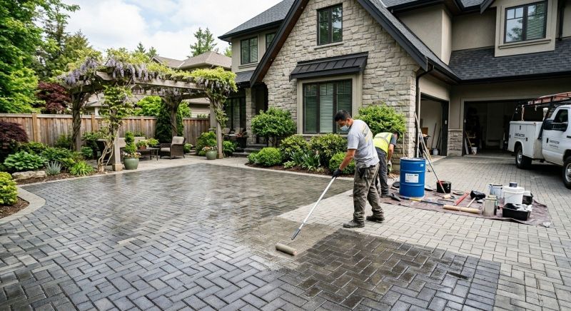 Flagstone Sealing in Tacoma, WA