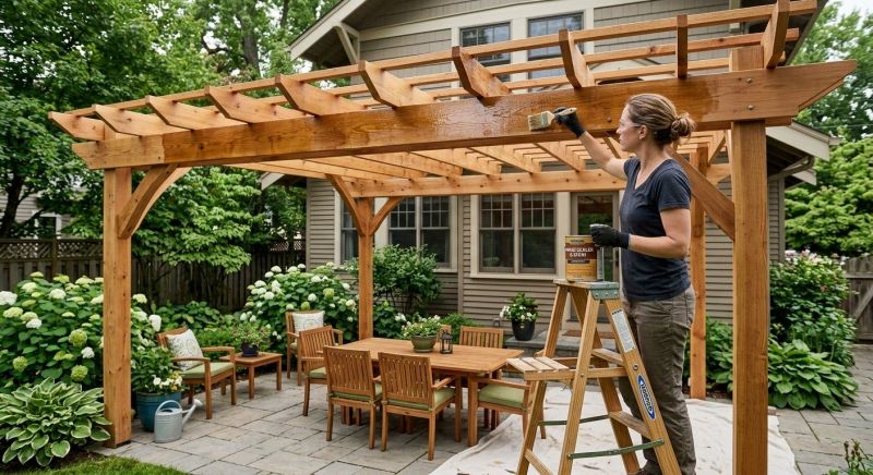 Gazebo Sealing in Alpharetta, GA