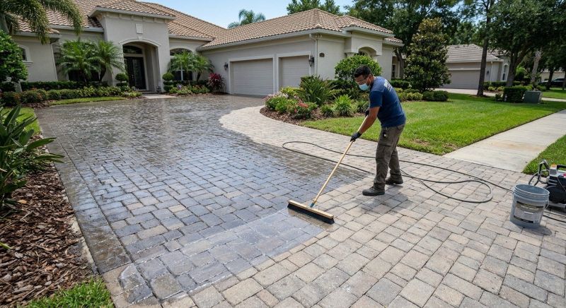 Paver Driveway Sealing in Renton, WA