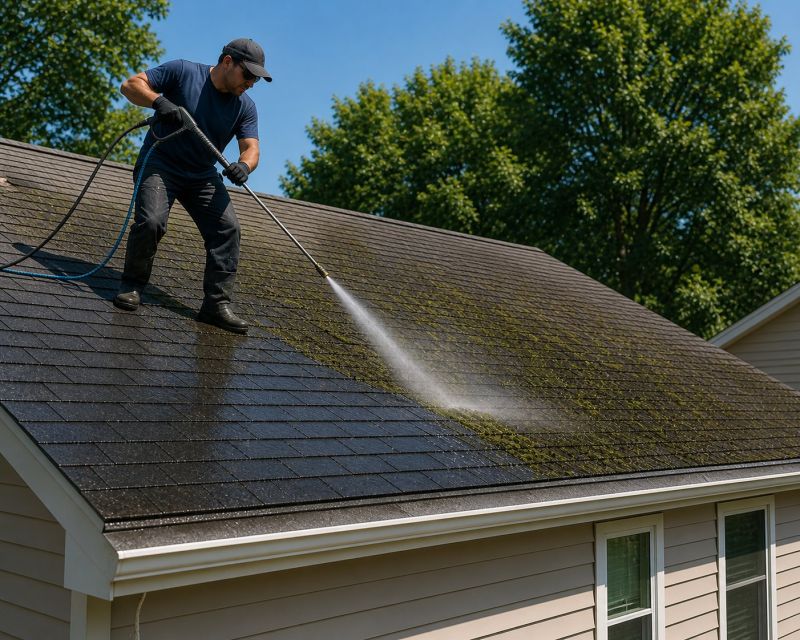 Roof Mildew Cleaning in Vancouver, WA