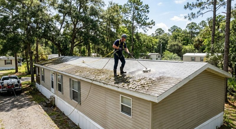 Shingle Roof Washing in Vancouver, WA