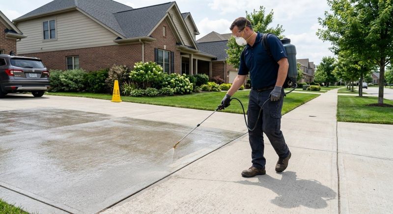 Sidewalk Concrete Sealing in Seattle, WA